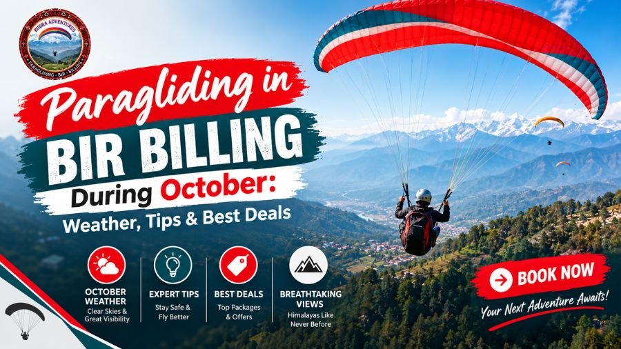 Paragliding in Bir Billing During October: Weather, Tips & Best Deals travel package